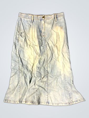 Light Blue Denim Skirt