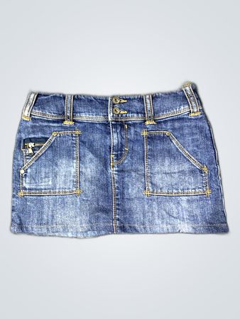 Blue Denim Skirt