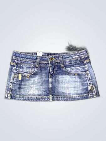 Blue Denim Skirt