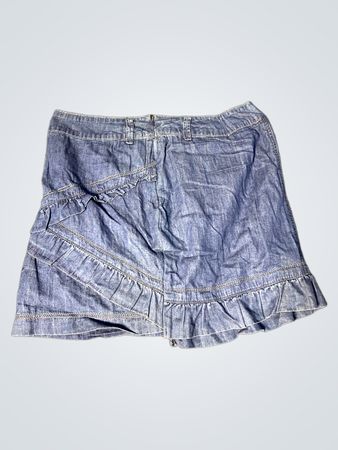 Blue Denim Skirt