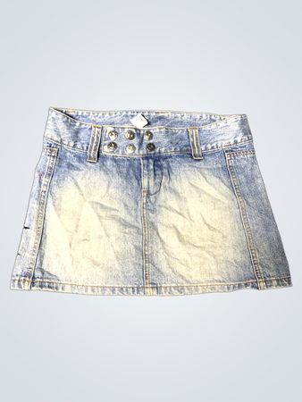 Light Blue Denim Skirt