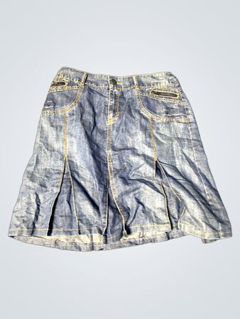 Blue Denim Skirt