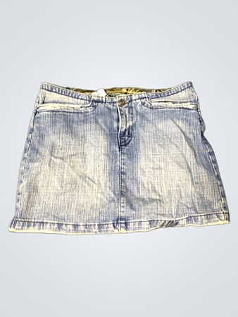 tension jeans denim skirt