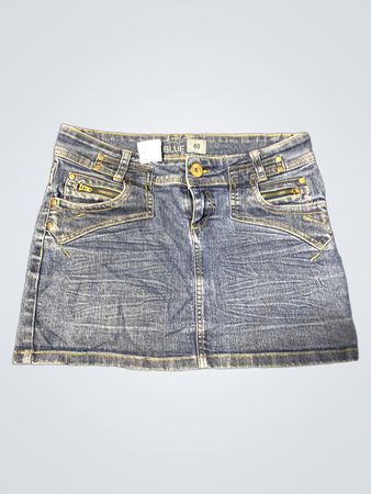 Blue Denim Skirt