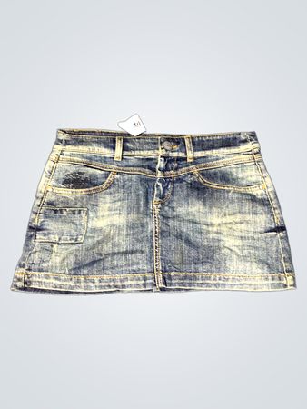 Blue Denim Skirt