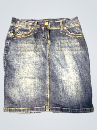 Blue Denim Skirt