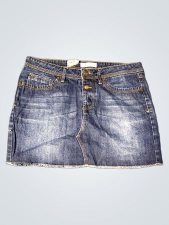 Blue Denim Skirt