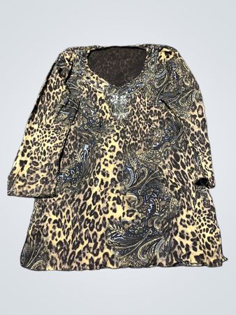 Leopard Print Skirt