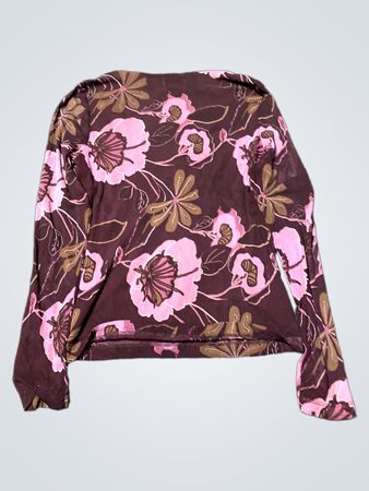 Blouse with Floral Pattern