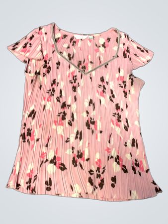 Pink Floral Blouse