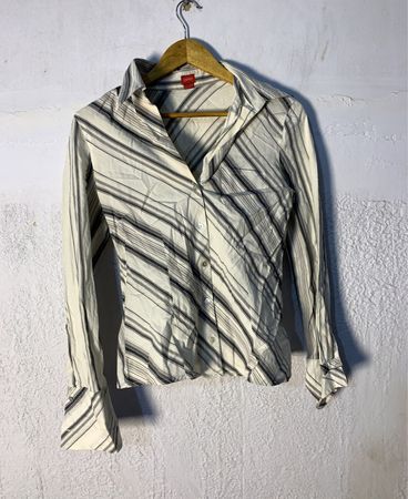 Esprit Striped Button-Down Shirt