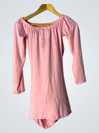 Pink Off-The-Shoulder Top