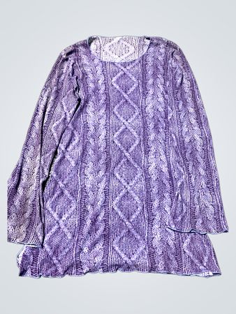 Purple Knit Sweater