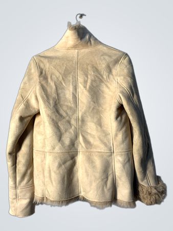 Tan Fur-Lined Jacket
