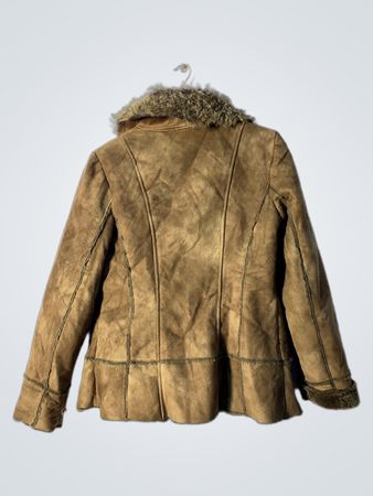 Brown Fur-Lined Jacket