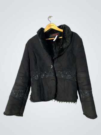 Black Jacket with Embellishments