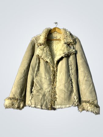 Fur Trimmed Coat