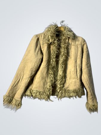 Tan Faux Fur Jacket