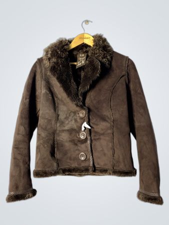 Brown Fur-Lined Jacket