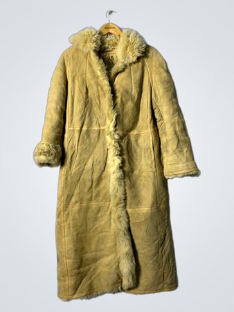 Tan Fur-Lined Coat