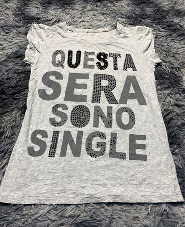 Unbranded Graphic Text Print T-Shirt