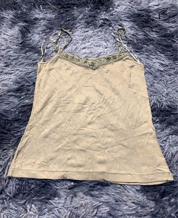 Beige Tank Top