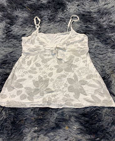 White Floral Camisole