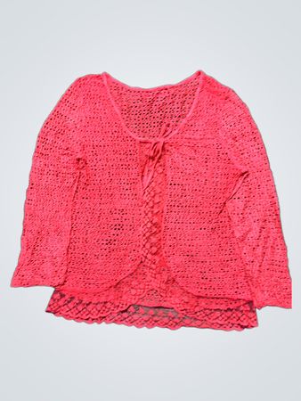 Pink Crochet Top