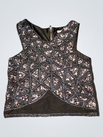 Sequined Vest