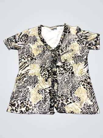 Animal Print Blouse