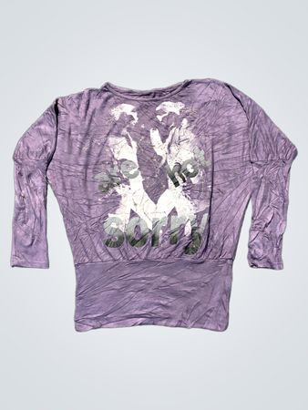 Purple Long-Sleeve Shirt