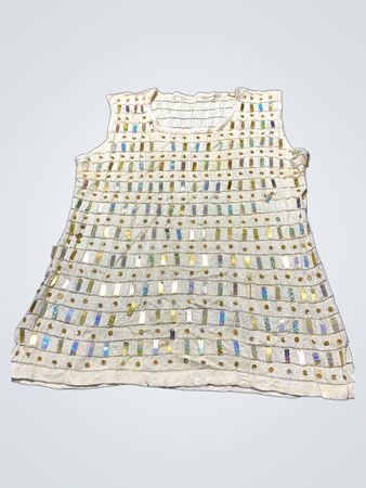 Sequined Sleeveless Top