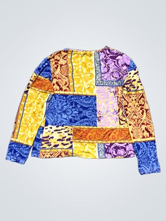Azuni Patchwork Long Sleeve Shirt