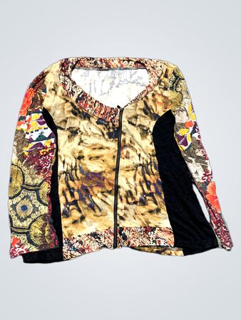 Multicolored Patchwork Jacket