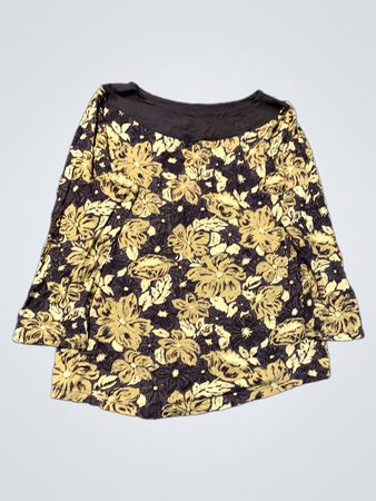 Blouse with Floral Pattern