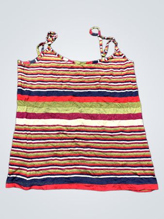 Multicolored Striped Tank Top