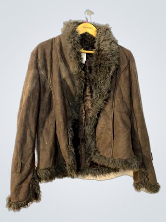Brown Fur-Lined Jacket