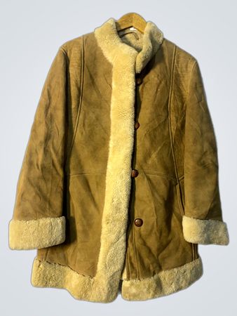Brown Shearling Coat
