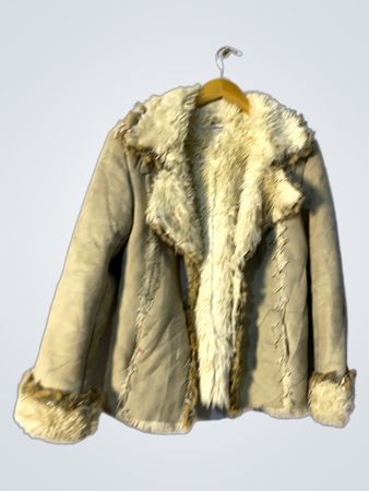 Fur Trimmed Coat
