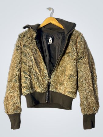 Faux Fur Bomber Jacket