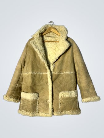Shearling Lined Suede Jacket