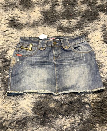 MISS ME Denim Skirt