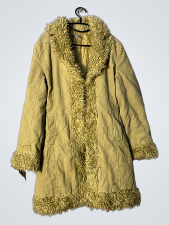 Tan Fur Lined Coat