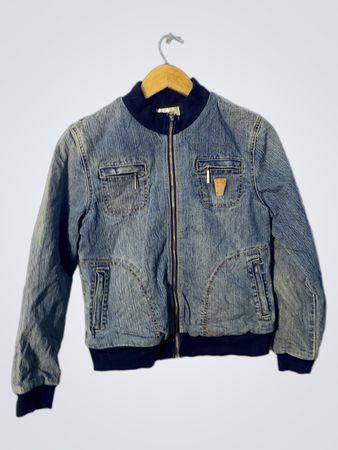 Denim Bomber Jacket