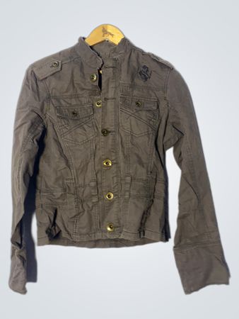 Brown Military Style Jacket