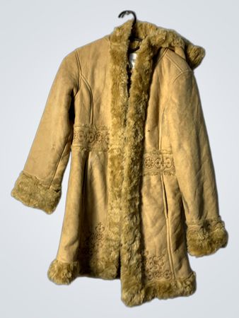 Freestyle Hooded Faux Fur Lined Coat