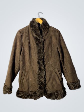 Braetan Since 1955 Brown Faux Fur Lined Jacket