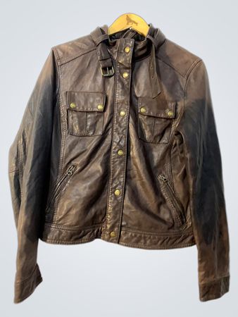 Esprit de Corp Brown Leather Jacket