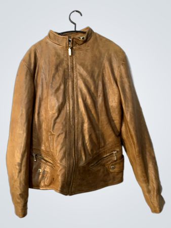 AVIATRIX Brown Leather Jacket