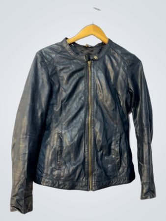 Contabile Faux Leather Jacket
